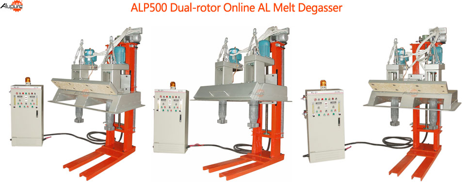 ALP500 Dual Rotors Degasser